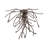 15 - Light Delmonico Bronze Cluster Pendant