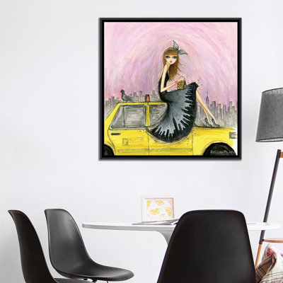 Voyage dans une série de style : « new york », reproduction d’art sur toile tendue