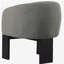 Fauteuil d'appoint rembourré brun Maciel
