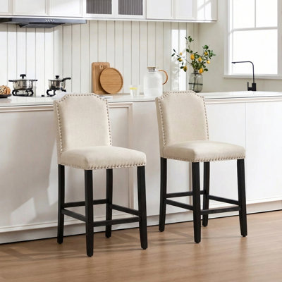 Tabouret de bar 24,5 po Mid-Century