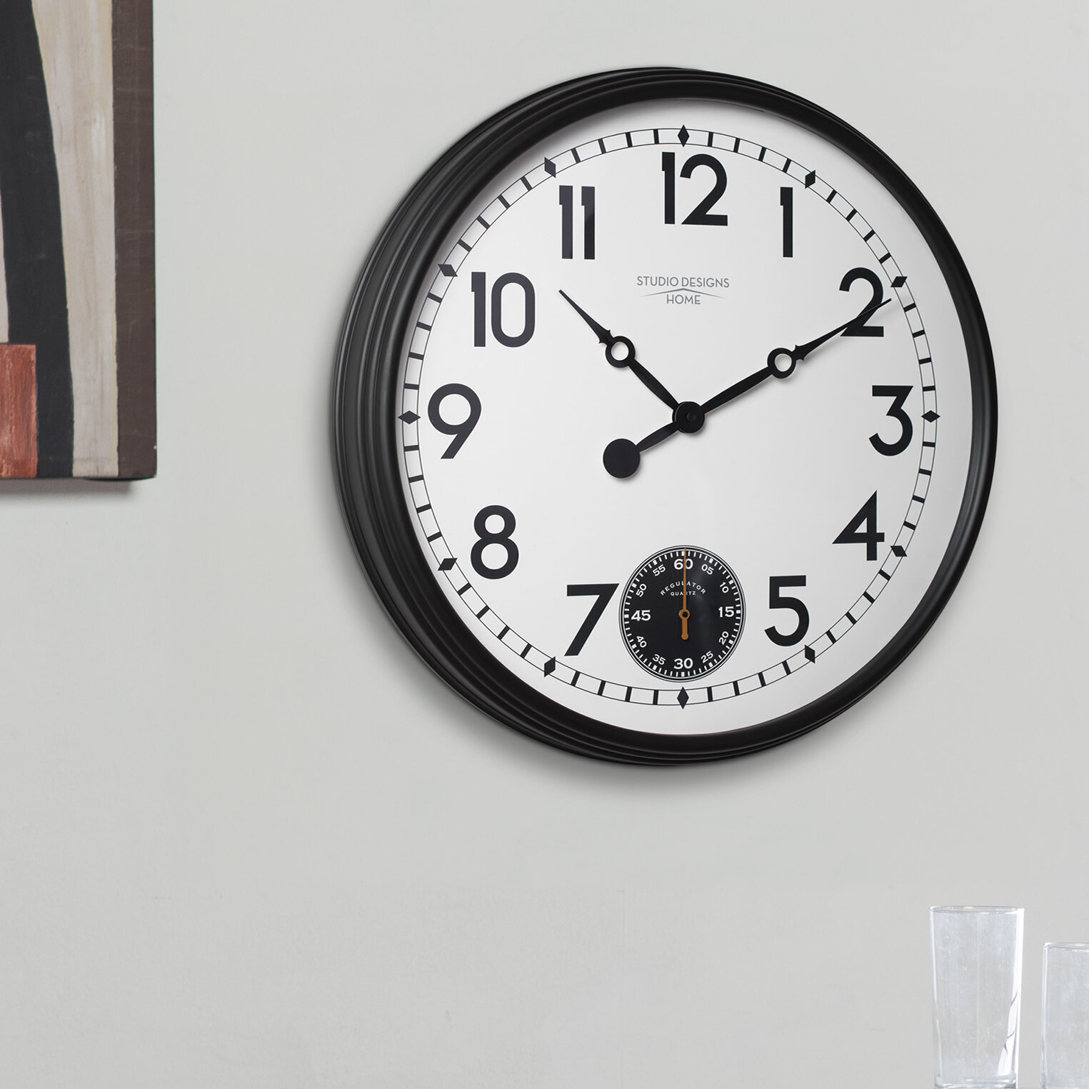 Studio Designs HOME Terrace Wall Clock & Reviews | Wayfair