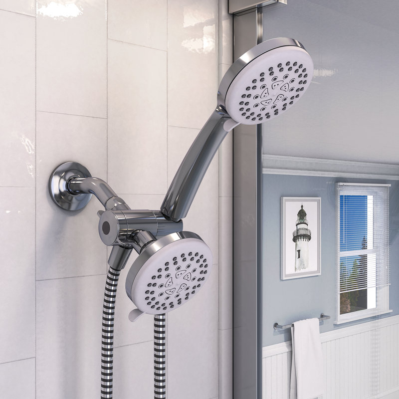 Pomme de douche à main massage stylewise, Chrome poli