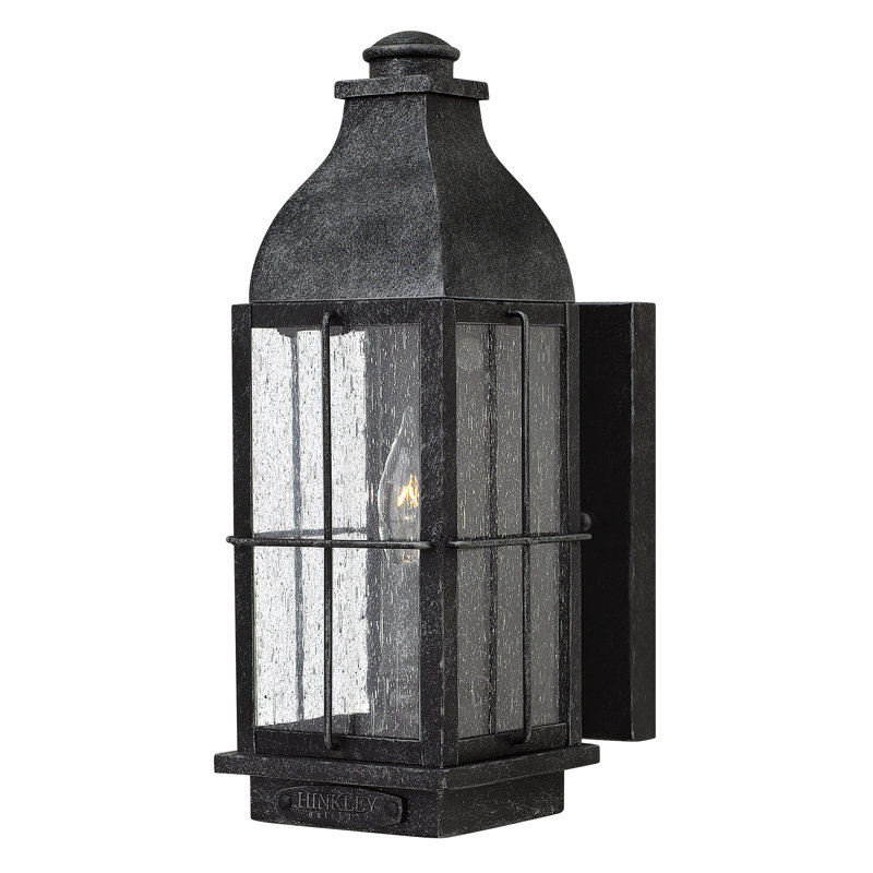 Bingham Outdoor Wall Lantern, Sienna, No