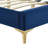 Modway Leah Chevron Tufted Performance Velvet Platform Bed-1289314039-1289314035