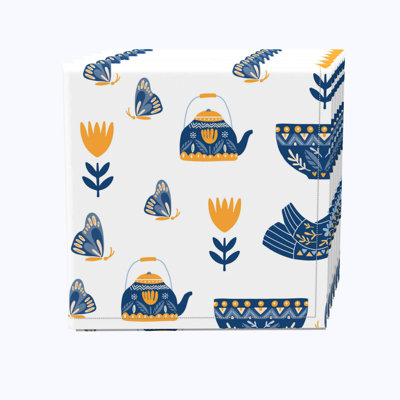 100% Cotton Animals/Nature Square Napkin