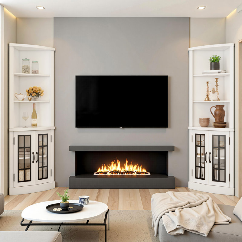 Armoney Corner Storage Bookcase