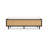 Rattan Sofa Black Stain