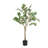 Artificial Ficus Tree With Black Plastic Pot-552980803