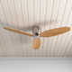 Hardy 3 - Blade Flush Mount Ceiling Fan with Remote Control