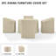 Housse pour ensemble repas de patio-88120431