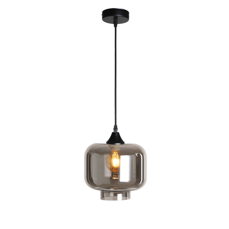 Aevin 1 - Light Pendant, Smoke, Black