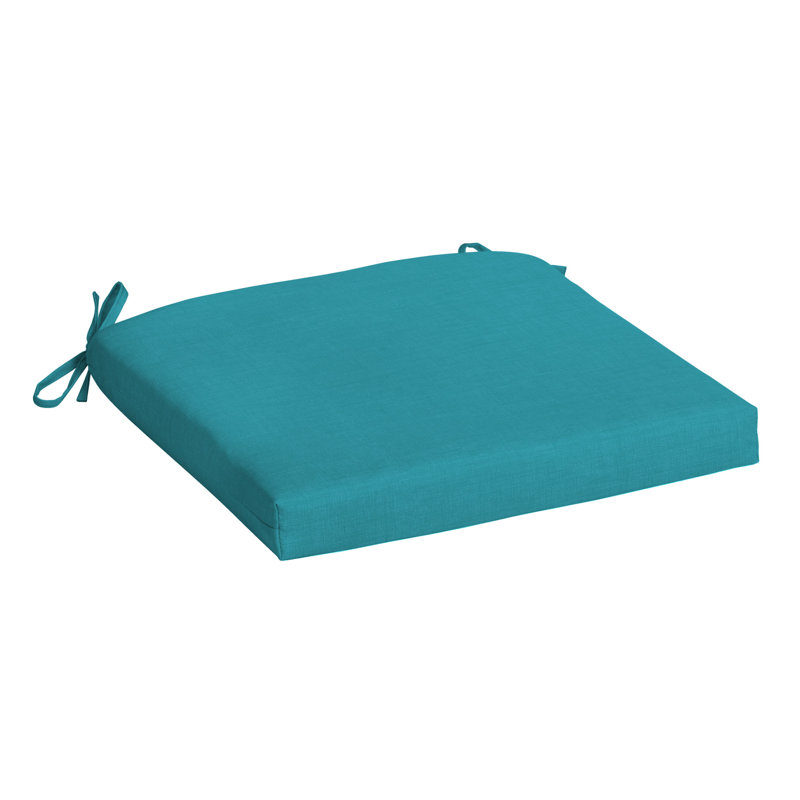 Coussin de siège d'extérieur ARDEN, Bleu lac, H 2,5 po x l 19 po x P 18 po