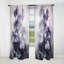 Rideau en velours mauve violet et violet Violets Dream II - obscurcissant - 1 panneau-107826153