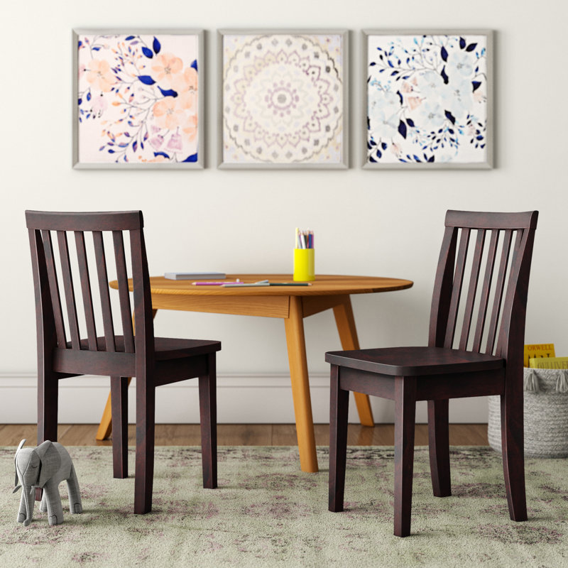 Dmitry Kids Wood Desk Or Activity Chair, Java
