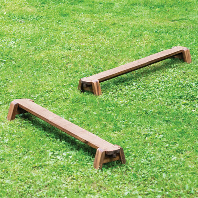 Acadia Outdoor Balance Beam Set of 2