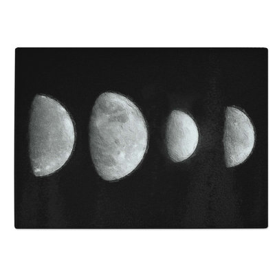 Glass Moons of Jupiter Chopping Board