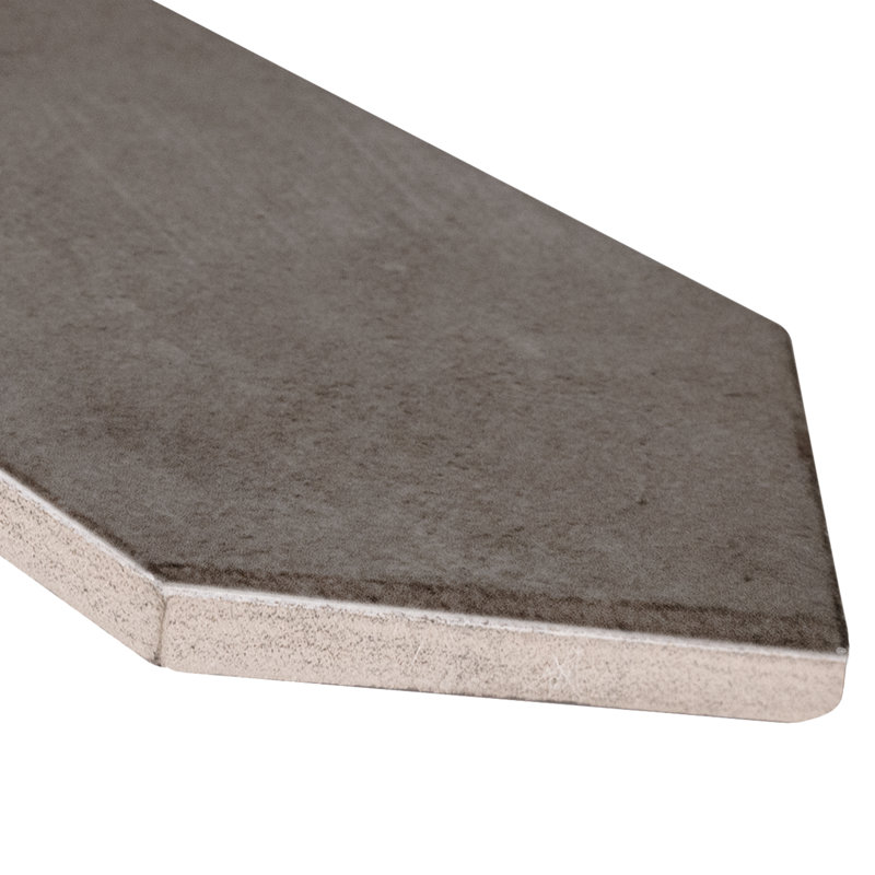 MSI Renzo Glossy Ceramic Picket Wall Tile, Storm