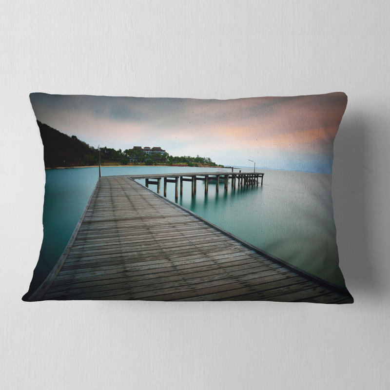 Coussin en bois et pont en bois
