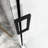 60"X70" Sliding Glass Shower Door, 8Mm Tempered Enclosure, Matte Black, Easy Clean, Rust, Bathroom Installation 56"-60" Adjustable Width 70"H Glass, Waterproof Door-121166361