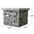 30" Propane Fire Pit - 40,000 , Grey. No Assembly Needed. Create A Cozy Outdoor Hideaway Transform Your Backyard Into Fireplace Area