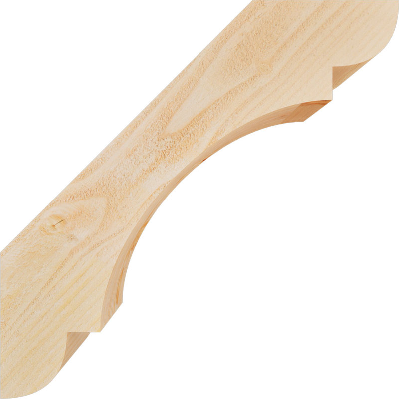 Attelle de genou olympique, Sapin de Douglas, H 22 po x l 6 po x P 22 po, Sciage brut