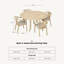 4 - Person Patio Dining Set Table, with Cushions Included