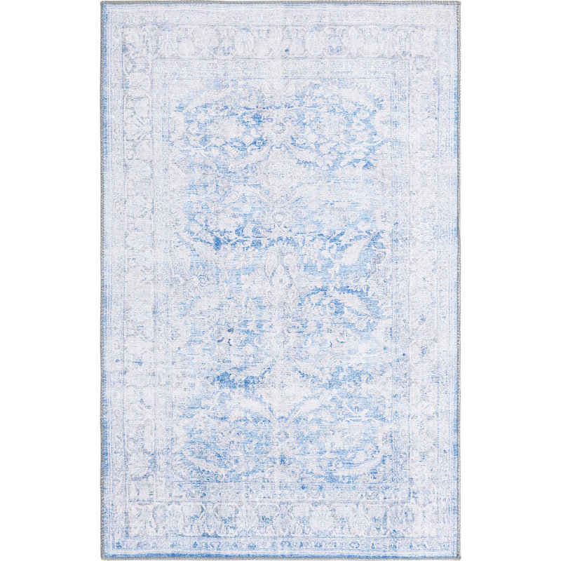 Alush Chenille Oriental Indoor Rug, Rectangle 3'6" x 5'6"