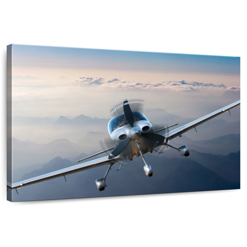 Mehar Private Propeller Plane, 20" H x 30" W