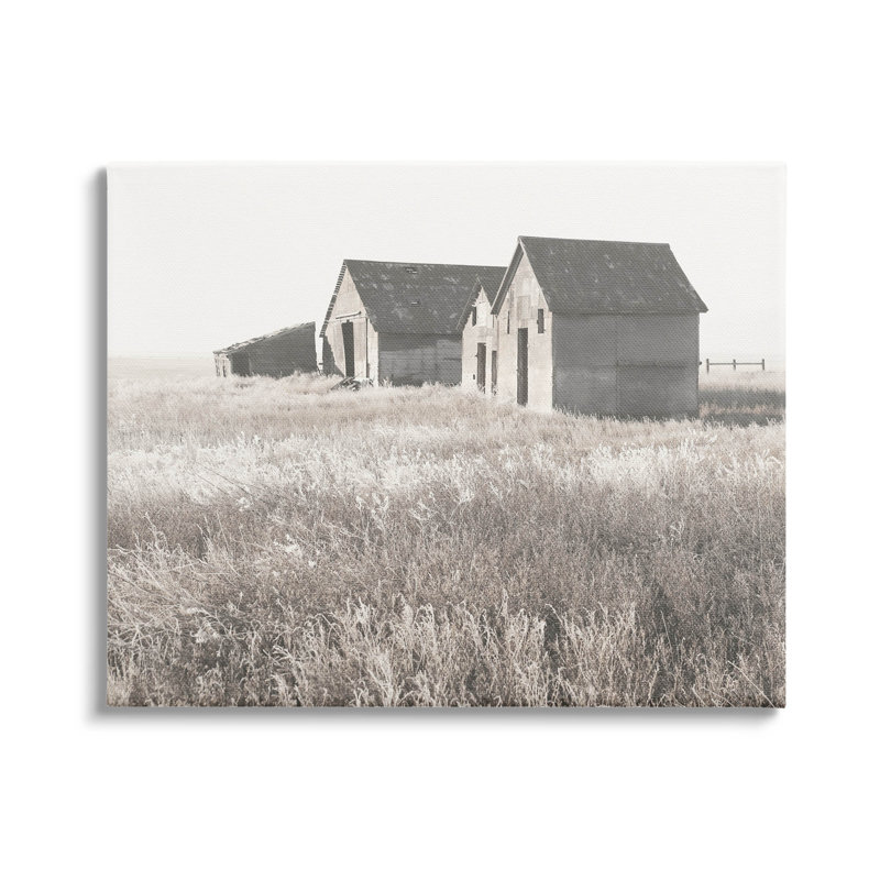 Art de giclée champêtre, H 16 po x l 20 po x P 1,5 po, Estampe numérique Farmhouse