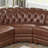 Aliso L-Shaped Leather Sectional