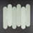 Metropolitan 1.97 in. X 9.85 in. Polished Ceramic Subway Wall Tile-99175776