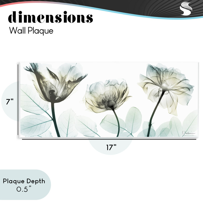 Plaque murale «Jewel of Passion Flowers», conception par Albert Koetsier