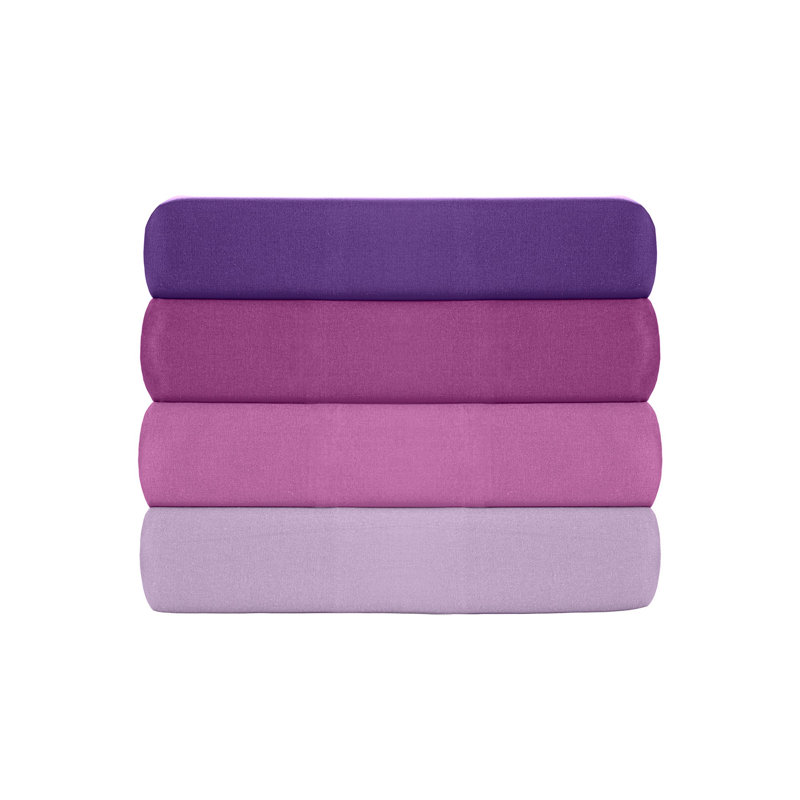 Drap-housse Ranforce, Mauve 19, Drap-housse de taille très grand