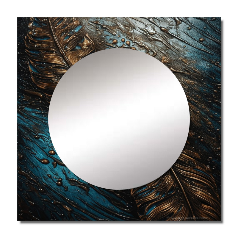 Paison - Glam Feather, 36 po x 36 po