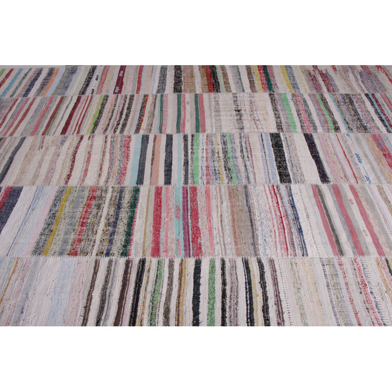 One-of-a-Kind 8'7" X 12' Hand Knotted Area Rug