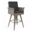 30" Outdoor Wicker Swivel Barstool