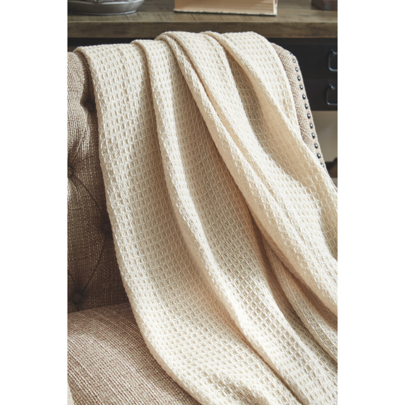 Rowena Throw, Cream