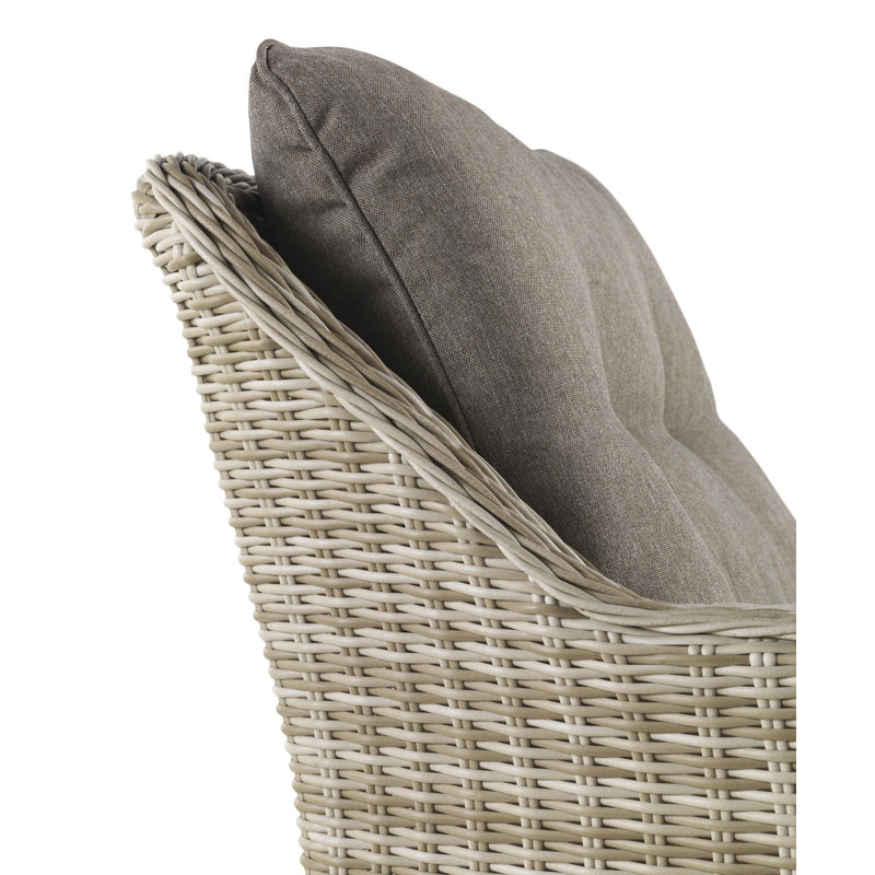 Streetsboro Patio Dining Armchair with Cushion
