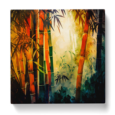 Bamboo Forest Impressionism No.4 - Print