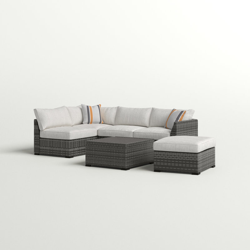 4 - Person Patio Conversation Sets with Cushions