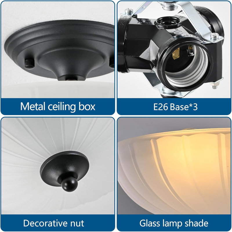 Semi Embedded Ceiling Light