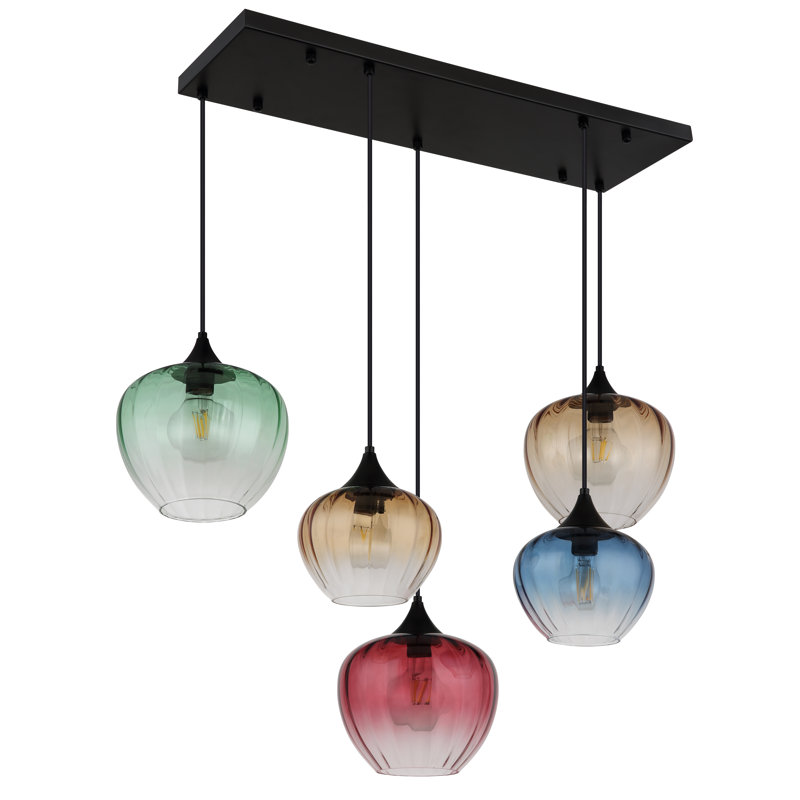 Dashira 5 - Light Matte Black Pendant