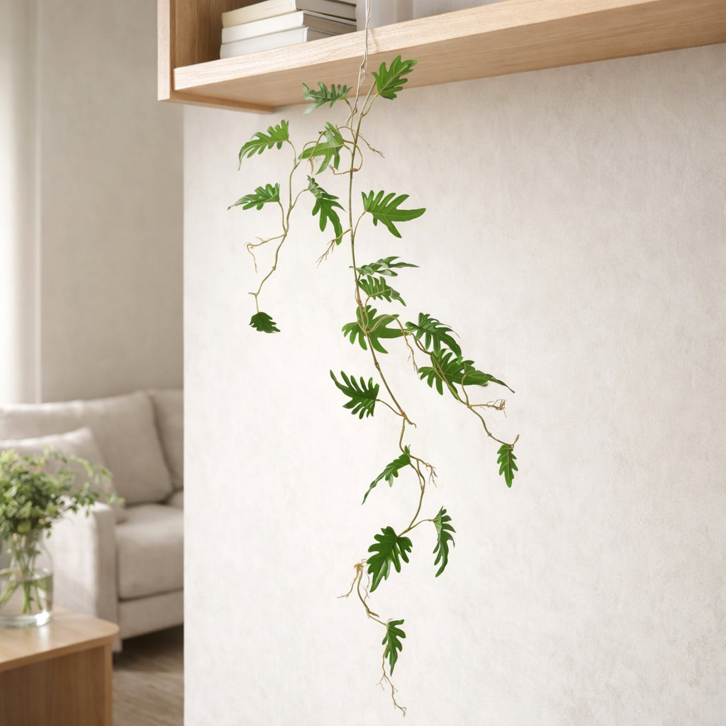 Hanging Plants 100cm Faux Philodendron Plant