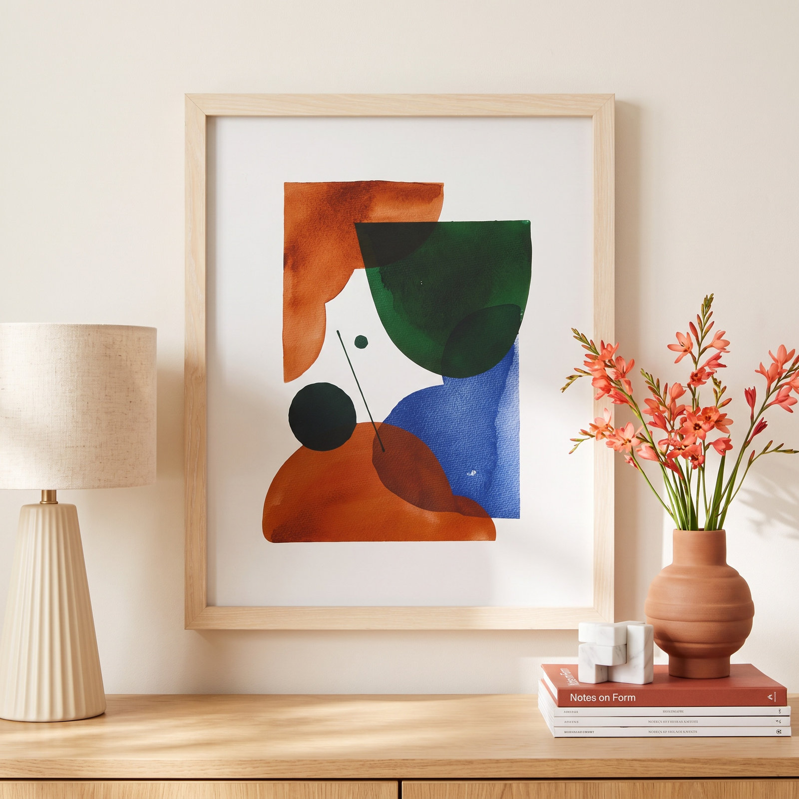 Fischert "Abstract Geometric" Print