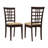 Lattice Back Dining chairs