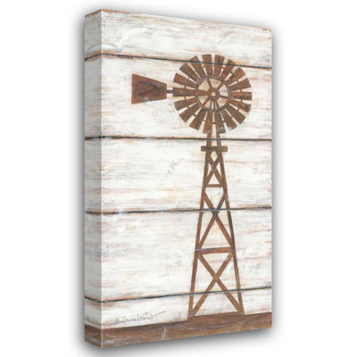 Art sur toile tendue, Rosalind Wheeler Lapoint, Annie, Farmhouse Windmill II