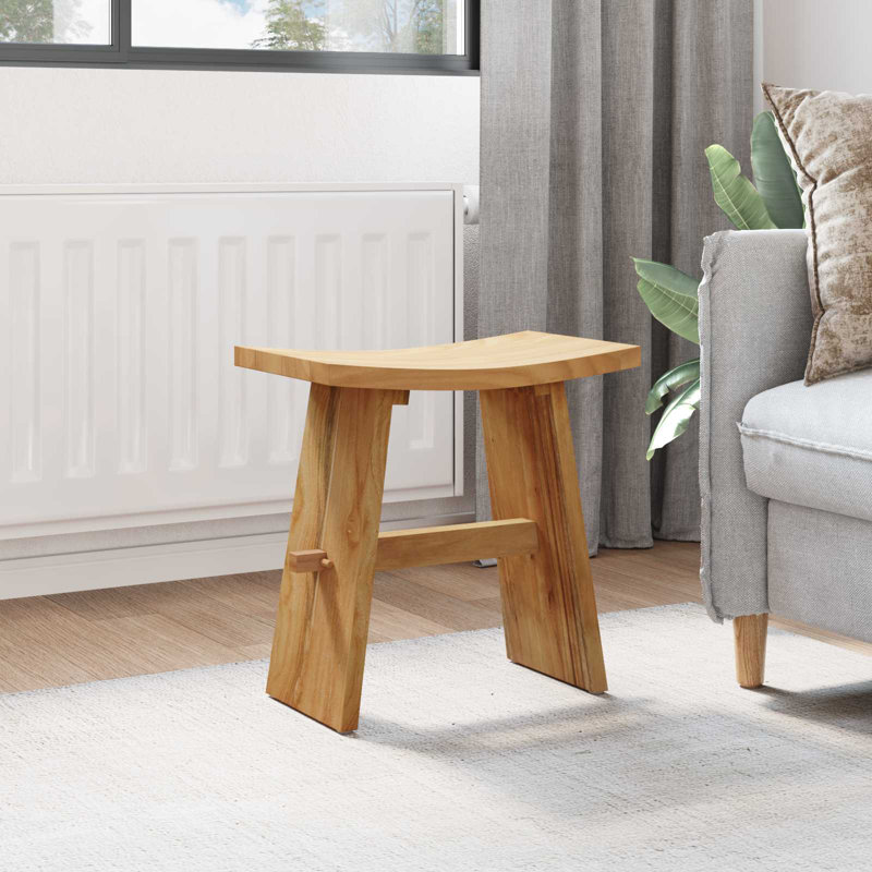 Solid Wood Accent Stool