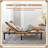 Adjustable Bed Frame, Adjustable Bed Base with Wireless Remote and 1 USB Port, Head & Foot Incline, Electric Bed Frame with 4 Height Options-1825580774
