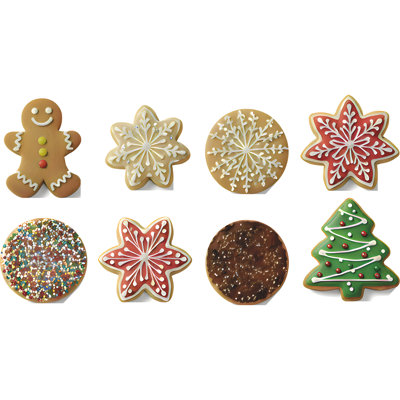 SP13593 Biscuit de Noël 8Pack Props