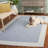 Braided 281 Hand Woven Performance Machine Washable No Pattern Rug-2038299641